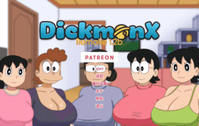 【同人SLG/汉化/动态】盯裆猫重制v1.2c AI版【PC+安卓/1.02G/更新】DickmonX Remake [v1.2c]
